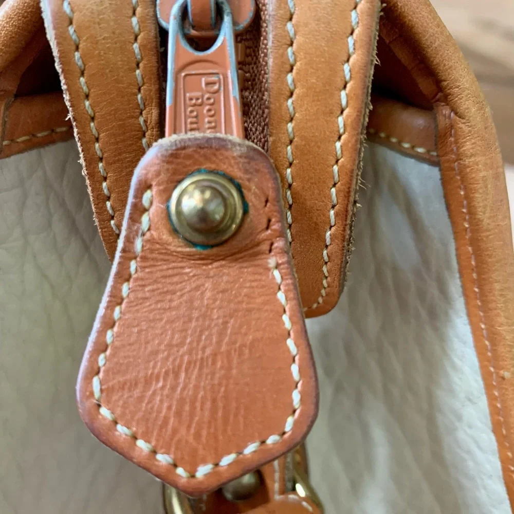 Dooney & Bourke Vintage Leather Satchel - Picture 6 of 16